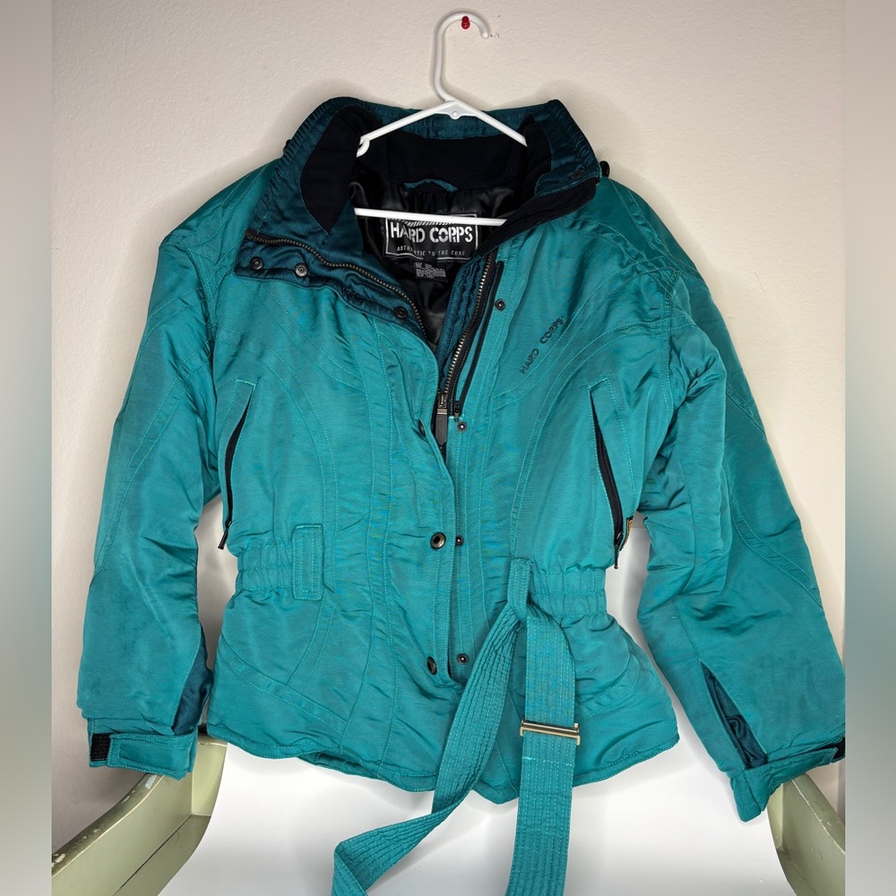 hard corps jacket Winter Snow Women Size 10 Gotetex Full Zip Hoodie